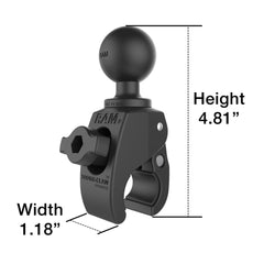 RAM Tough-Claw Small Clamp Ball Base - C-Size