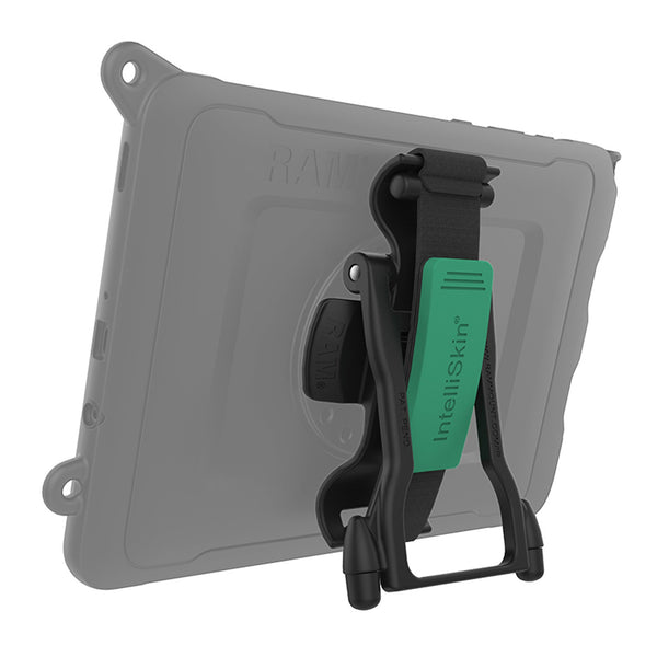 RAM GDS Hand-Stand Magnetic Hand Strap and Kick Stand for Tablets