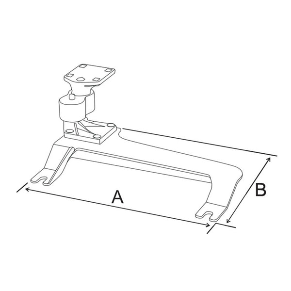 RAM No-Drill Vehicle Base for '07-13 Chevrolet Silverado + More