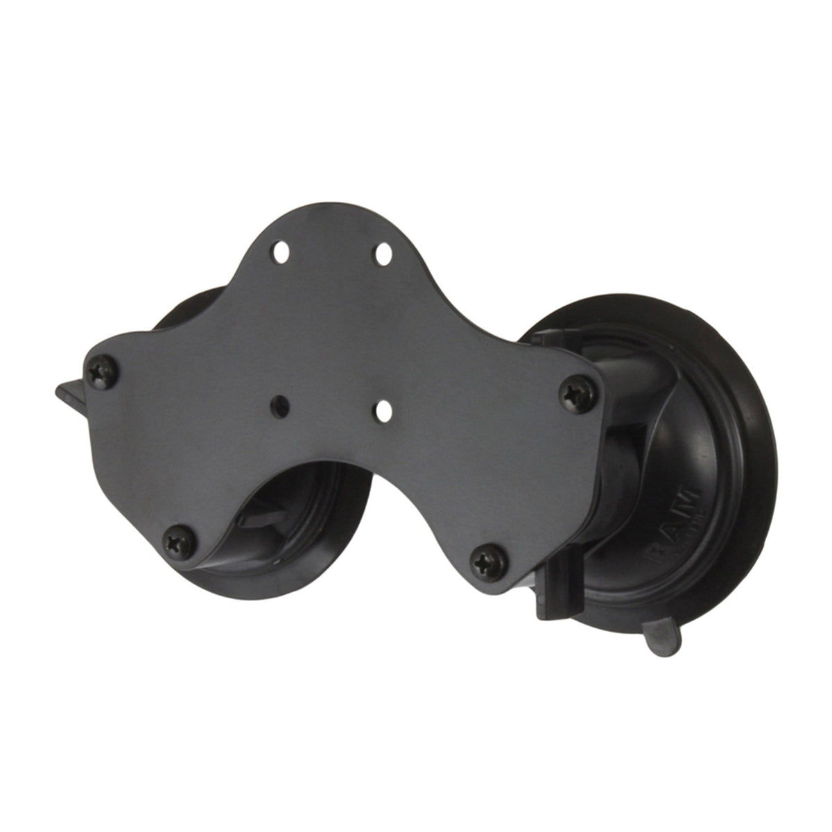 RAM Twist-LockT Dual Suction Cup Base - AMPS