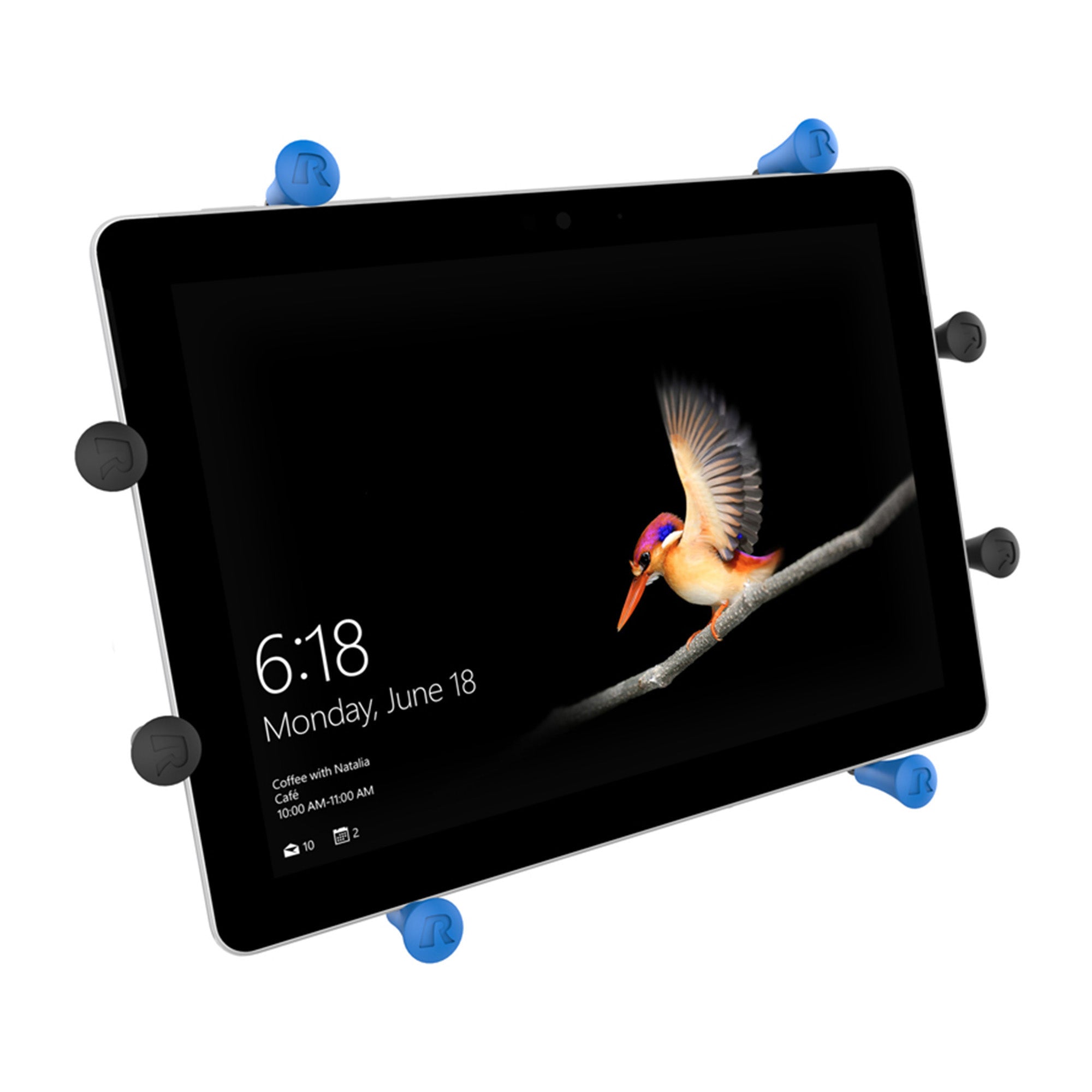 RAM X-Grip for Microsoft Surface Go & Go 2 - 4-Hole AMPS