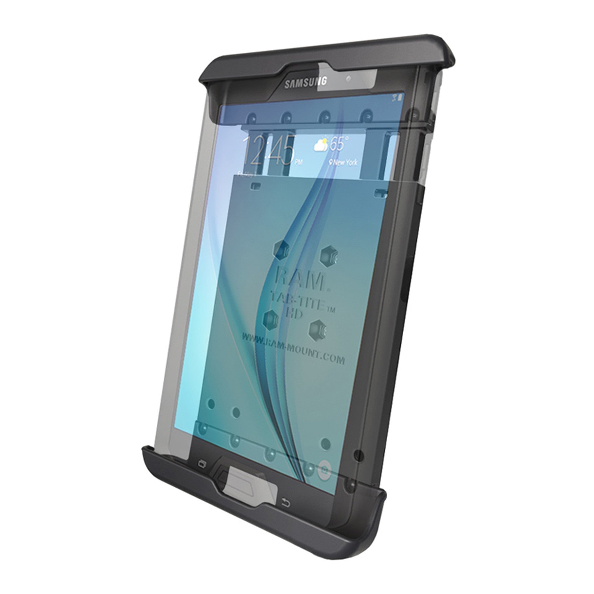 RAM Tab-Tite Spring Loaded Holder for 8" Tablets With Heavy Duty Case