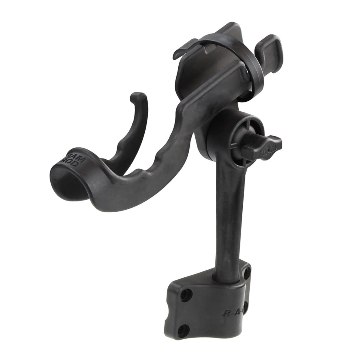 RAM ROD Fishing Rod Holder with Bulkhead Mounting Base