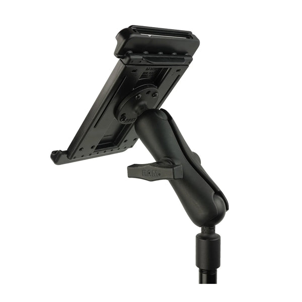 RAM Pod HD Vehicle Mount for 9"-10.5" Tablets with Heavy Duty Cases - C-Size - Medium Arm