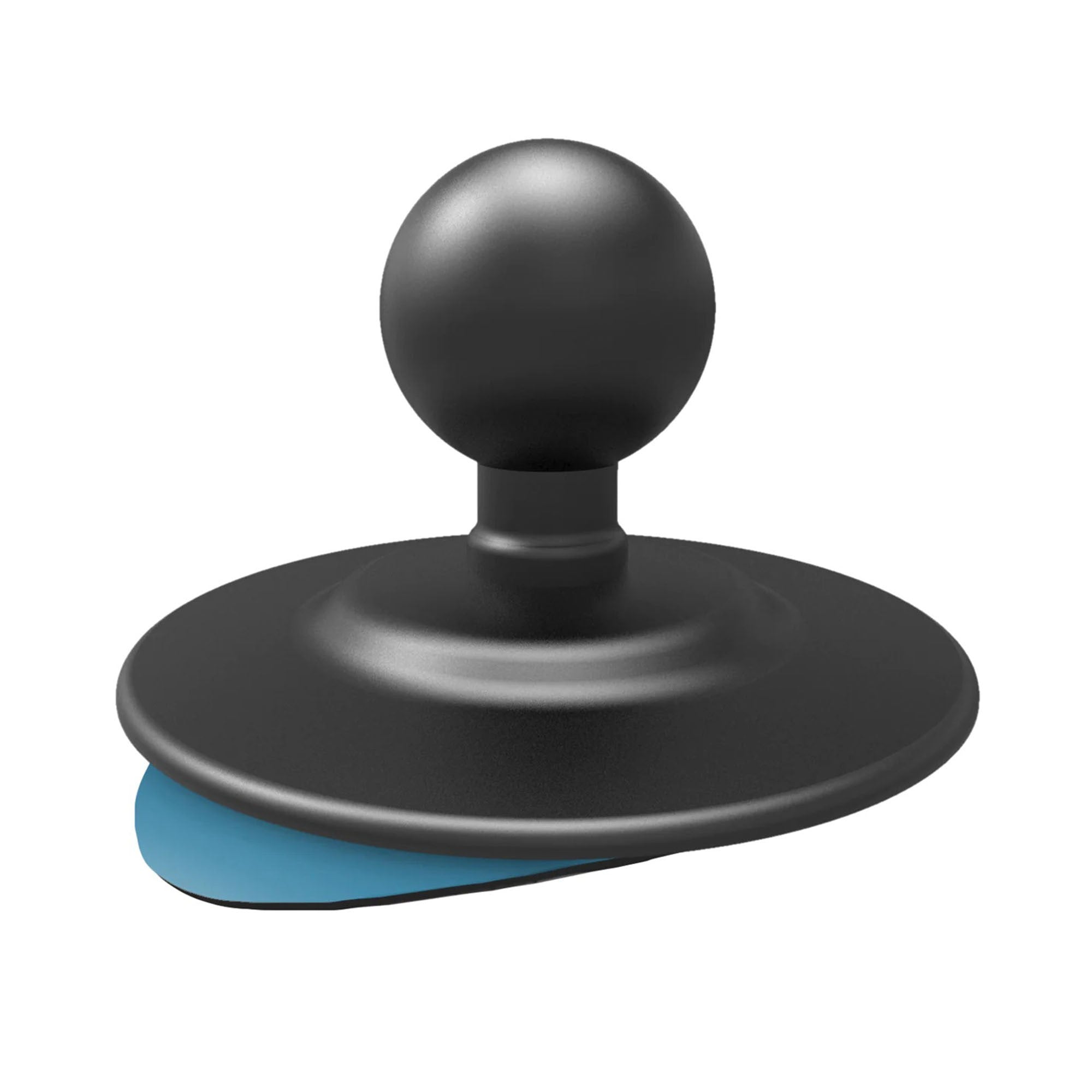 RAM Flex Adhesive Double Ball Mount with Diamond Plate - B-Size - Medium Arm