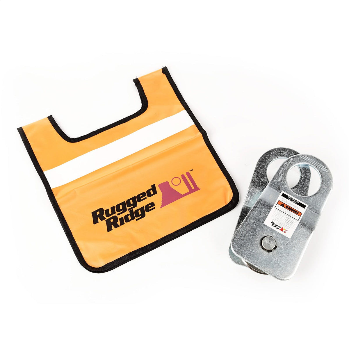 Rugged Ridge 15104.45 Snatch Block with Damper Kit; 20;000lbs