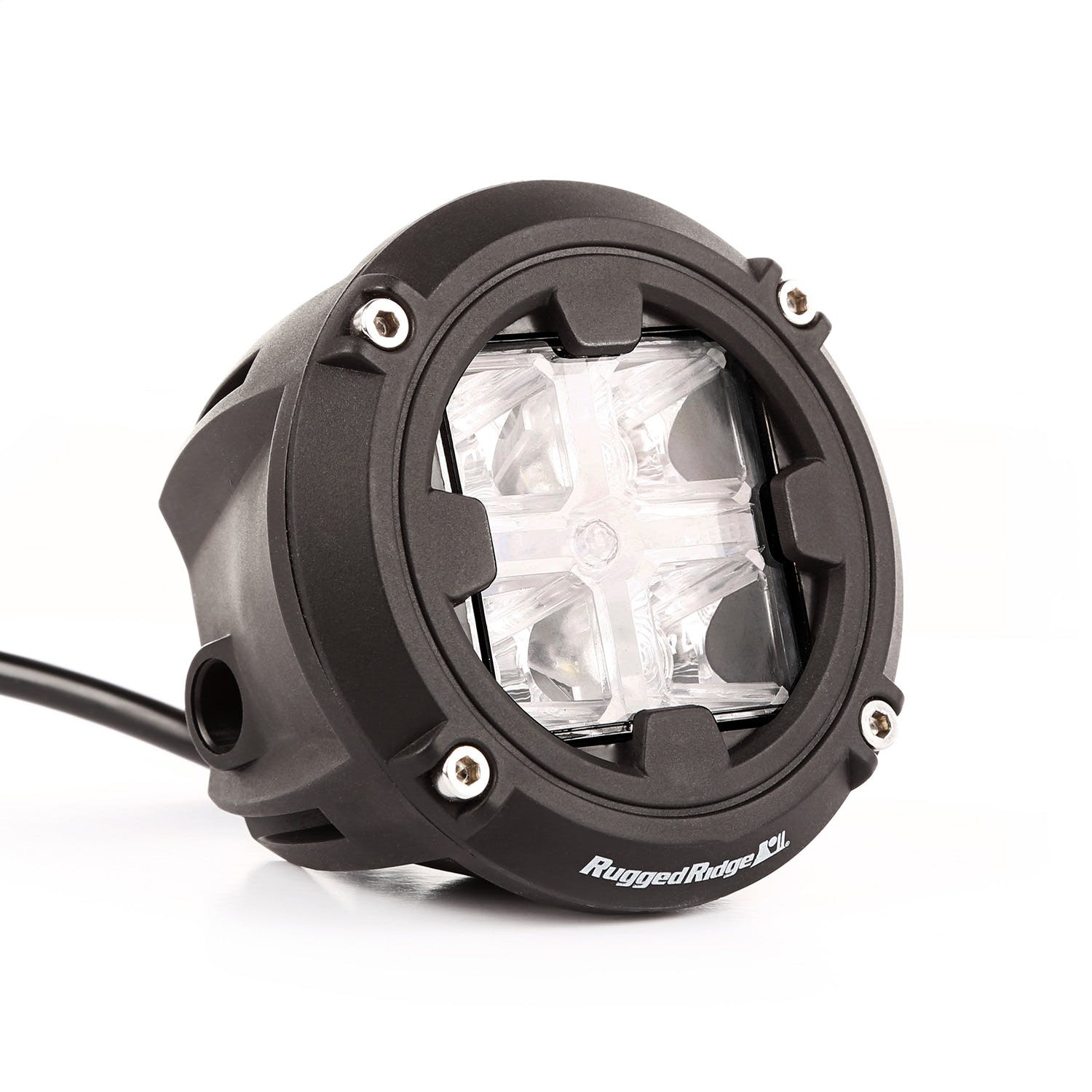 Rugged Ridge 15209.31 Round LED Light 3.5 inches; Combo High/Low Beam