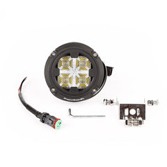 Rugged Ridge 15209.31 Round LED Light 3.5 inches; Combo High/Low Beam