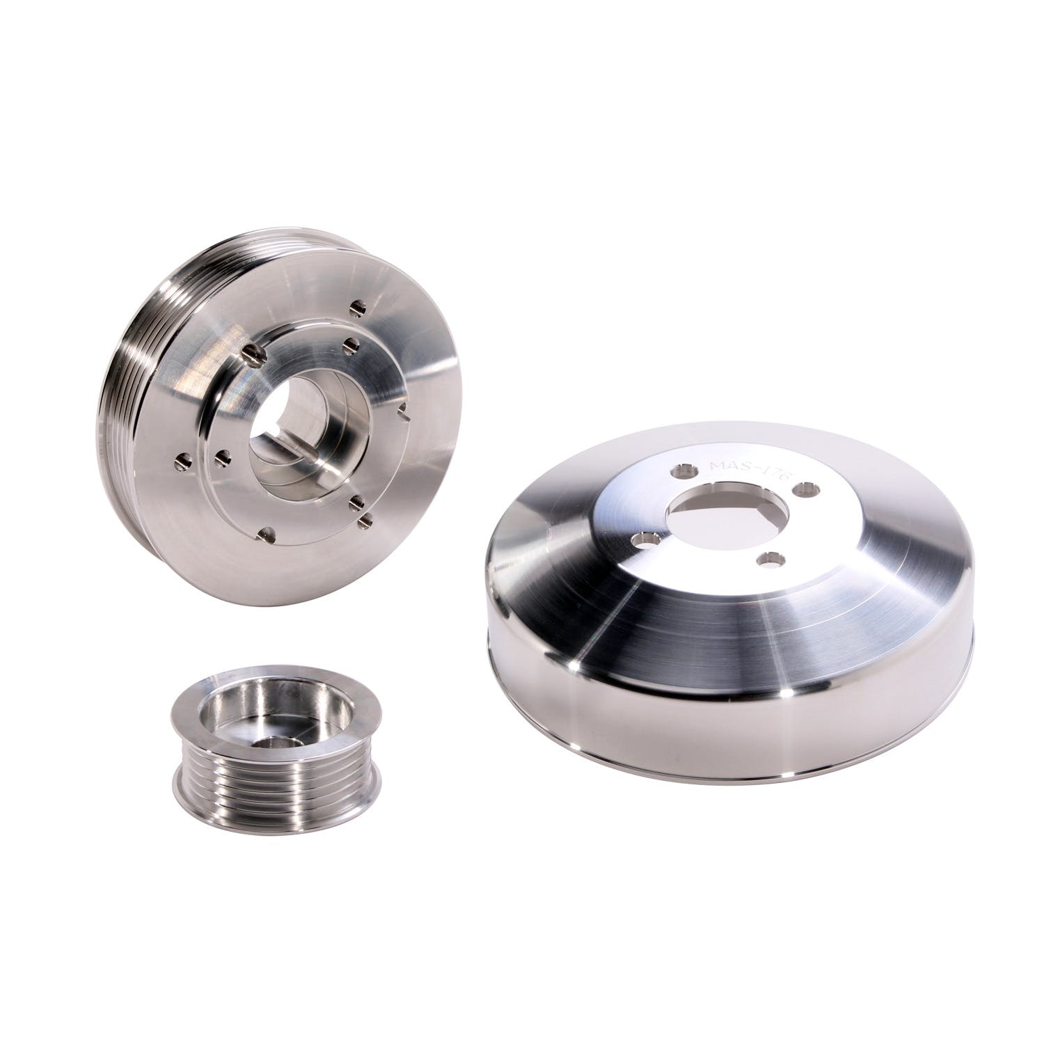 BBK Performance Parts 15550 Power-Plus Series Underdrive Pulley System