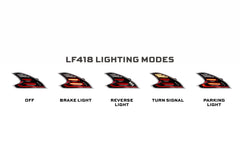 Morimoto XB LED TAILS NISSAN 370Z GEN II CLR RED LF418