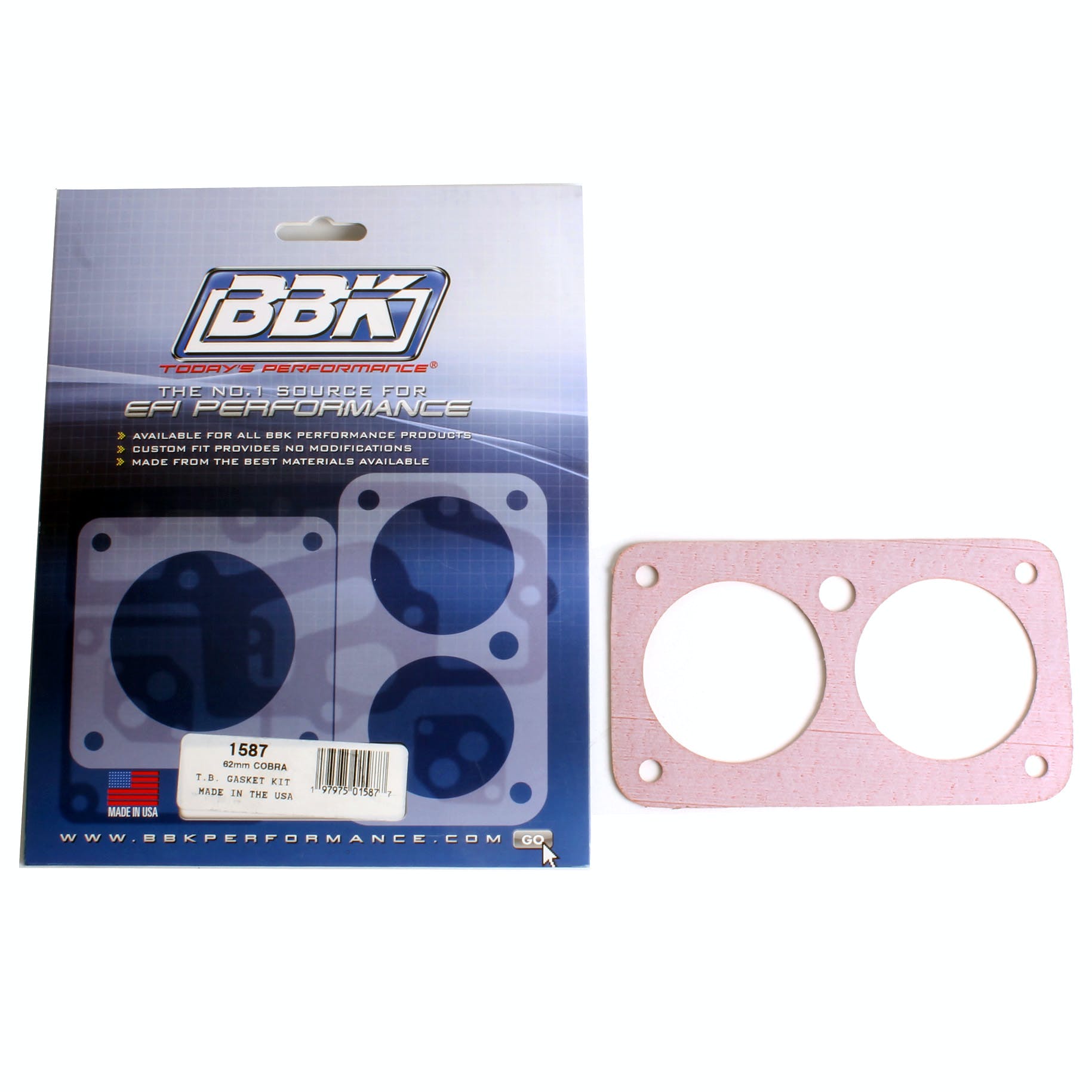 BBK Performance Parts 1587 Throttle Body Gasket Kit