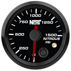 NOS 15939NOS 2-1/16 NOS NITROUS PRES GAUGE-BLK