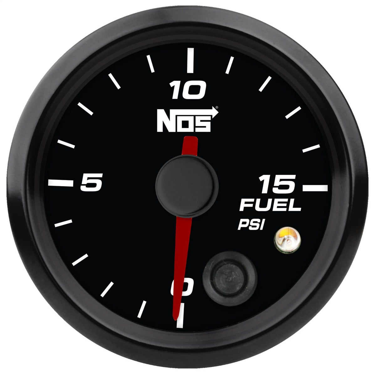 NOS 15943NOS 2-1/16 NOS 0-15PSI FUEL PRES GAUGE-BLK