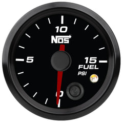 NOS 15943NOS 2-1/16 NOS 0-15PSI FUEL PRES GAUGE-BLK