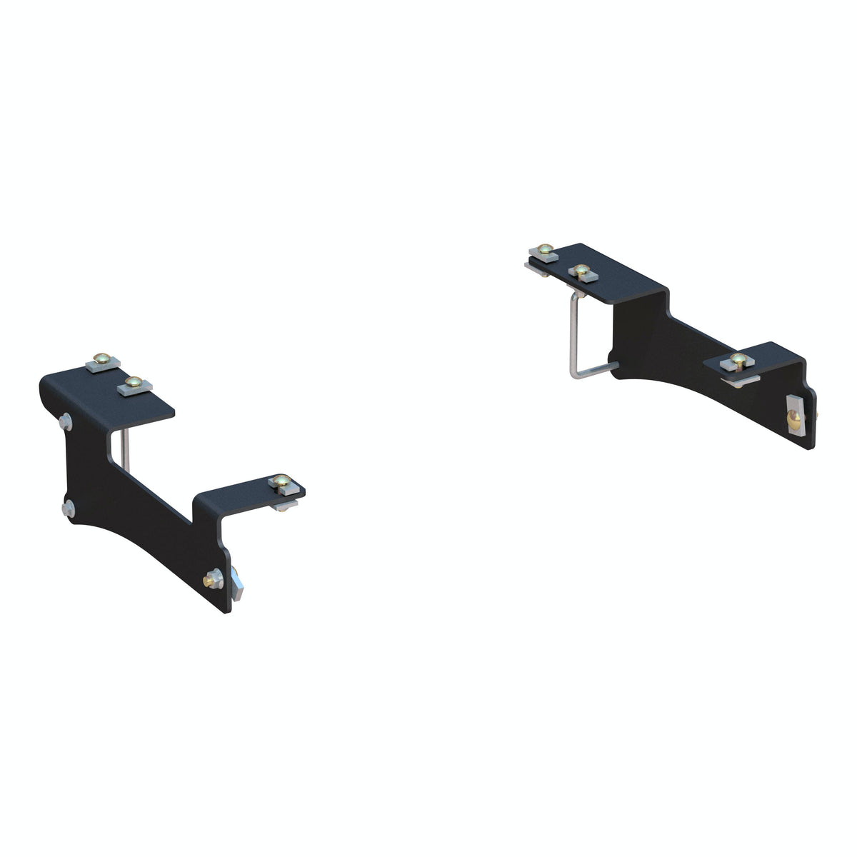 CURT 16429 Custom 5th Wheel Brackets, Select Chevrolet Silverado, GMC Sierra 2500, 3500 HD