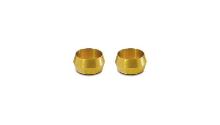 Vibrant Performance - 16469 - Pack of 2, Brass Olive Inserts; Size 5/8 in.