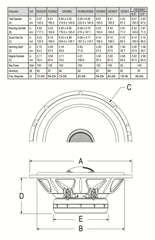 Diamond Audio DES69C 6x9 2-way Component System