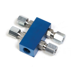 NOS 16714NOS 1 IN 4 OUT DIST BLOCK (INC COMP FITTINGS