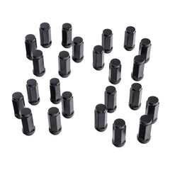 Rugged Ridge 16715.32 Wheel Lug Nut, Set of 24, Black