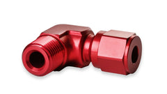 NOS 16477NOS 3/16 HRDLNE TO 90 DEG 1/8 NPT FTG - RED