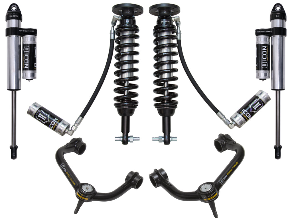 ICON Vehicle Dynamics K93094T 1.75-3 Stage 4 Suspension System with Tubular Upper Control Arm