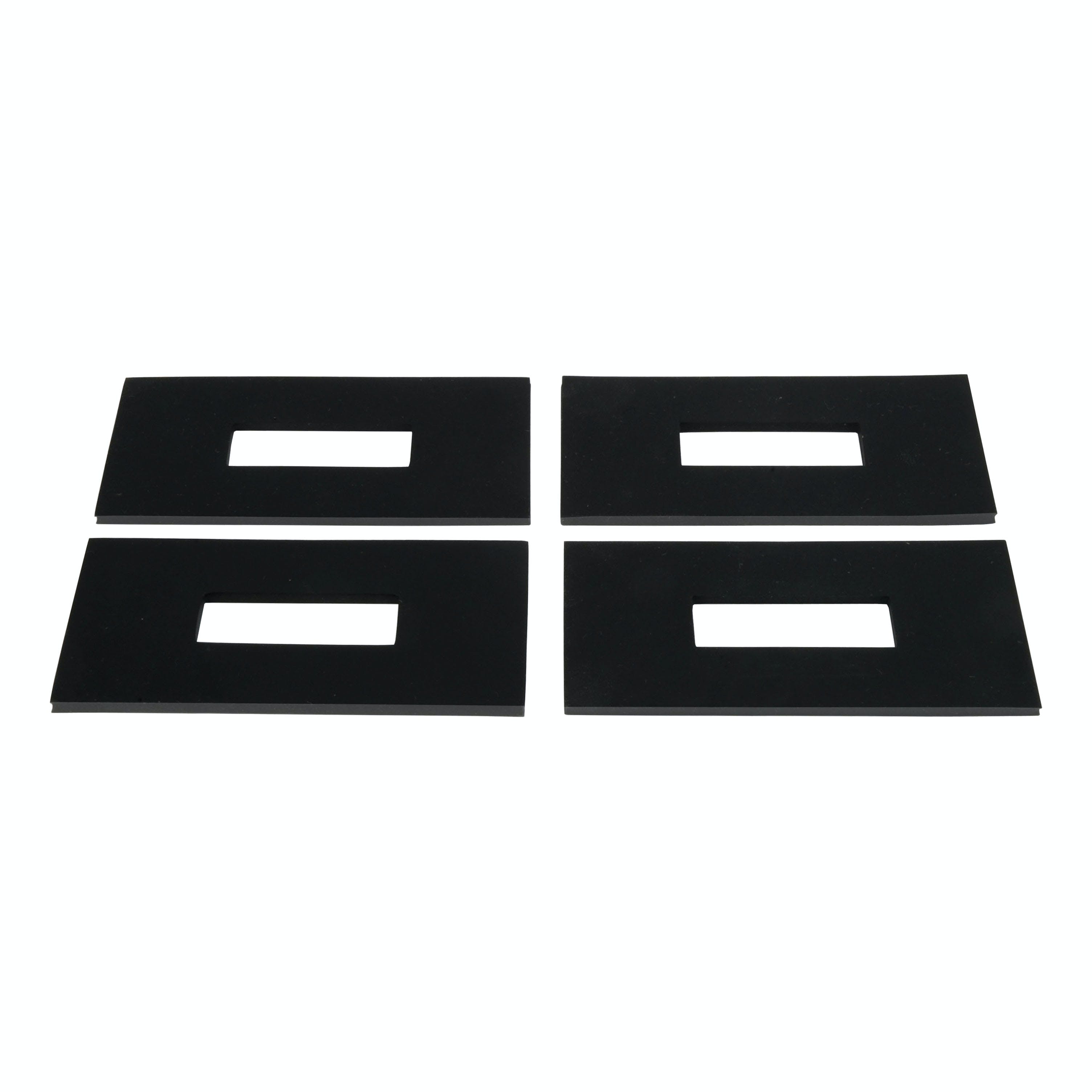 CURT 16901 5th Wheel Rail Sound Dampening Pads (Packaged)