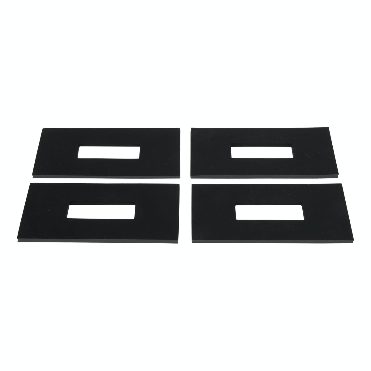 CURT 16901 5th Wheel Rail Sound Dampening Pads (Packaged)