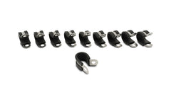 Vibrant Performance - 17189 - Stainless Steel Cushion P-Clamp for 0.5625 in. O.D. Hose - Pack of 10