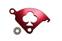 McLeod 1734 Clutch Quadrant Billet Aluminum Red Anodized Ford Each