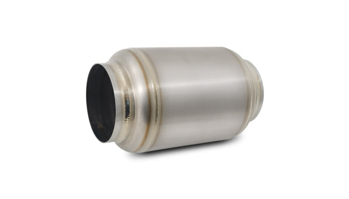 Vibrant Performance - 17635 - Race Mufflers, Inlet/Outlet I.D: 3.50 in.; Overall Length: 8 in.