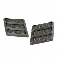 Rugged Ridge 17759.09 Performance Hood Vents; Black; 97-17 Jeep Wrangler JK