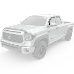 EGR in-channel window visors front & rear set matte black Crew Cab 07-21 Toyota Tundra