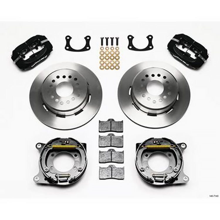 Wilwood Brakes KIT,REAR,DISC/DRUM,MOPAR/DANA,2.50,GREEN 140-11386