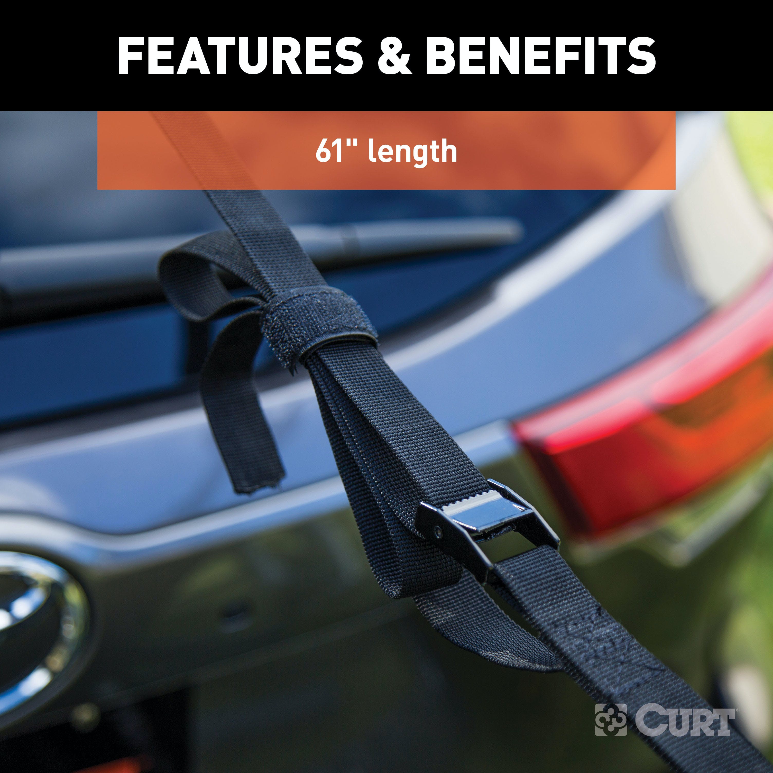 CURT 18050 61 Hitch Bike Rack Support Strap