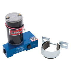 Edelbrock 182052 Quiet-Flo In-Line Blue Electric Fuel Pump - 120 GPH