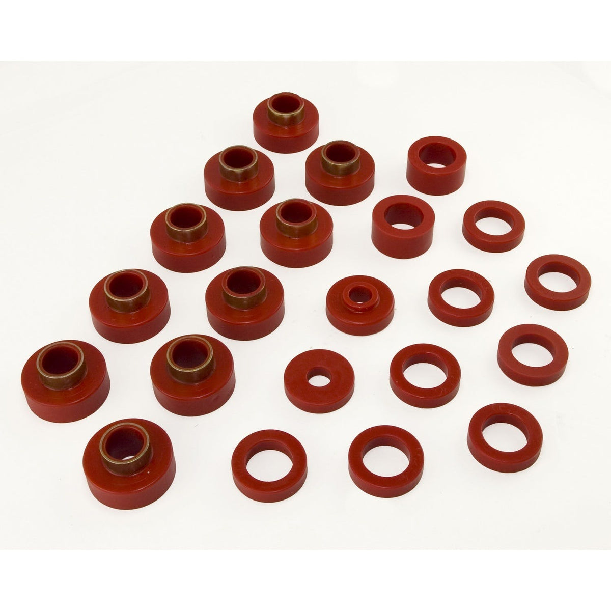 Rugged Ridge 1-103BL Body Mount Kit; Black; 80-86 Jeep CJ5/CJ7