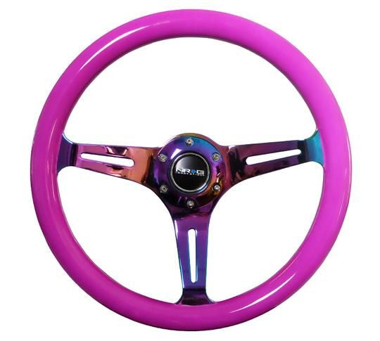 NRG Innovations Steering Wheels Wood Grain ST-015MC-NPP