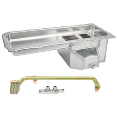 Racing Power Company R4010KIT Fabricated Aluminum LS Oil Pan Kit Include Pick/Oil Adapter