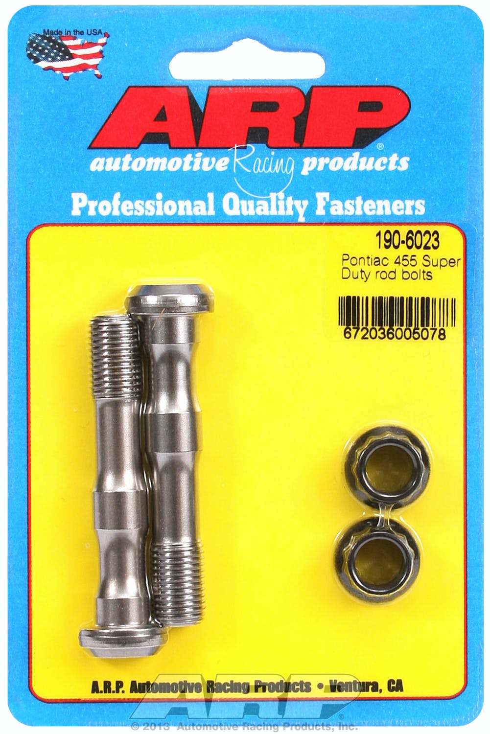 ARP 190-6023 Rod Bolt Kit