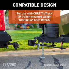 CURT Replacement TruTrack 4P Trailer-Mounted Weight Distribution Head 19323