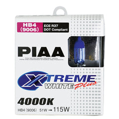 PIAA 19616 9006 (HB4) Xtreme White Plus Twin Pack Halogen Bulbs
