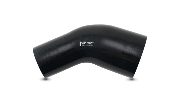 Vibrant Performance - 19764 - 45 Degree Transition Elbow, Hose I.D. - 3.50 in. x 2.50 in.