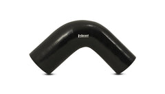 Vibrant Performance - 19794 - 90 Degree Reducer Elbow, 3.50 in. I.D. x 2.75 in. I.D. x 4.00 in. Leg Length - Black
