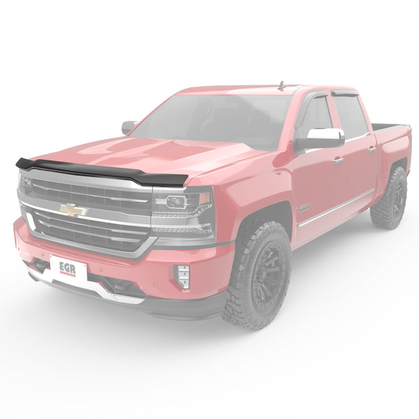 EGR Superguard hood guard dark smoke 16-18 Chevrolet Silverado 1500 SSV