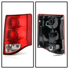 XTUNE POWER 9049477 Dodge Grand Caravan 2011 2020 OEM Style LED Tail Lights Signal LED ; Reverse 3157(Not Included) OEM