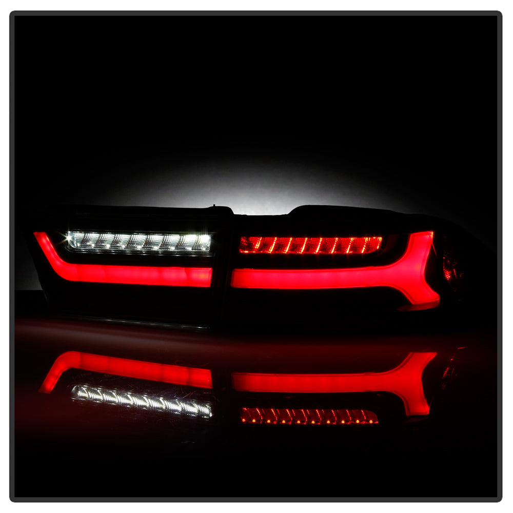 XTUNE POWER 9047510 Acura TSX 2006 2008 Light Bar LED 4pcs Tail Lights Black