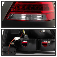 XTUNE POWER 9032868 98 11 Ford Crown Victoria (Police Interceptor Style) LED tail lights Red Clear