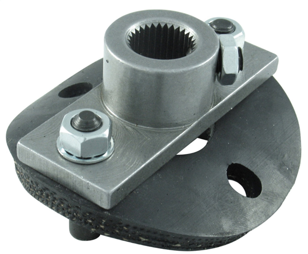 Borgeson Steering Coupler 1/2 Rag Joint Steering Box Side 11/16-36 Spline With Disc 990016
