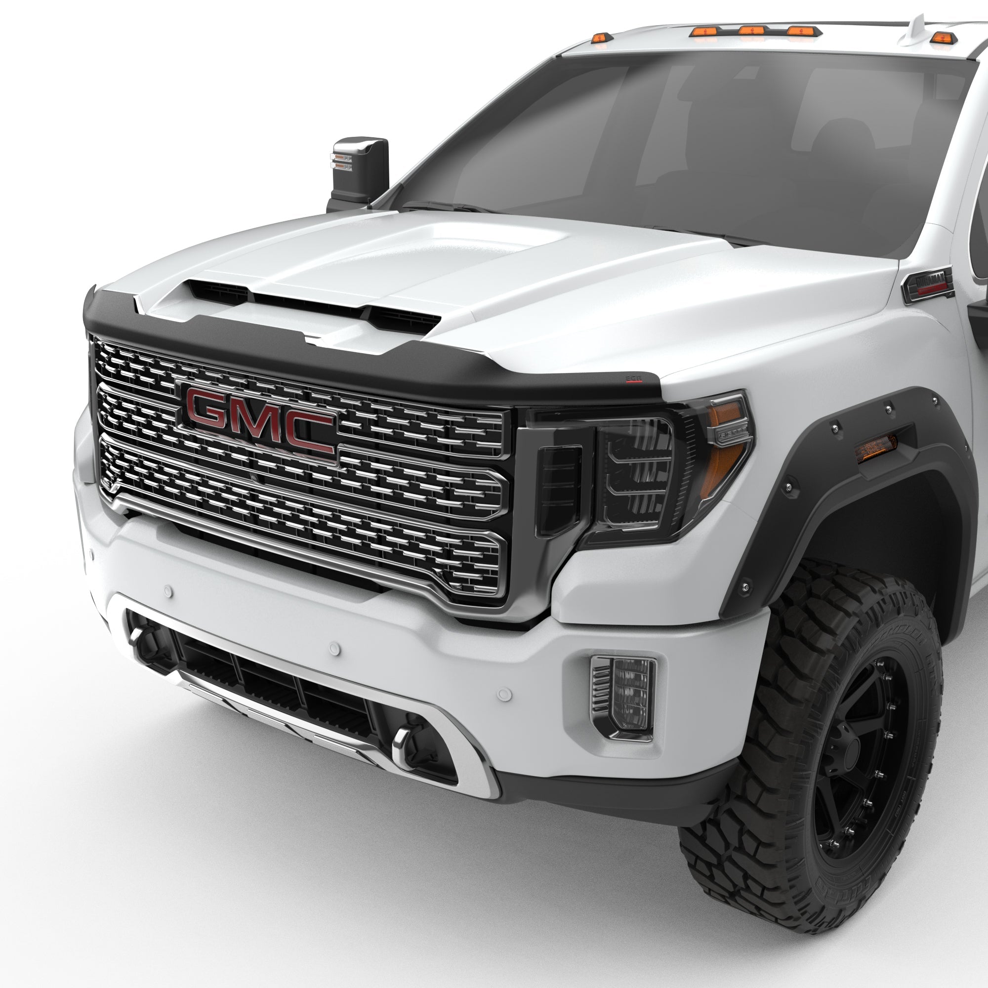 EGR Superguard hood guard matte black 20+ GMC Sierra 2500 & 3500