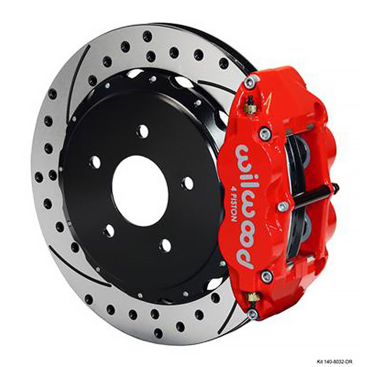 Wilwood Brakes KIT,REAR,VETTE,85-87,FNSL4R,12.88x1.10 140-11920-DR